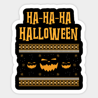 Hahaha! Halloween! Sticker